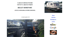 Desktop Screenshot of caravandismantlers.com
